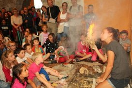 Atelier de Feu au Musée de Préhistoire de Tautavel