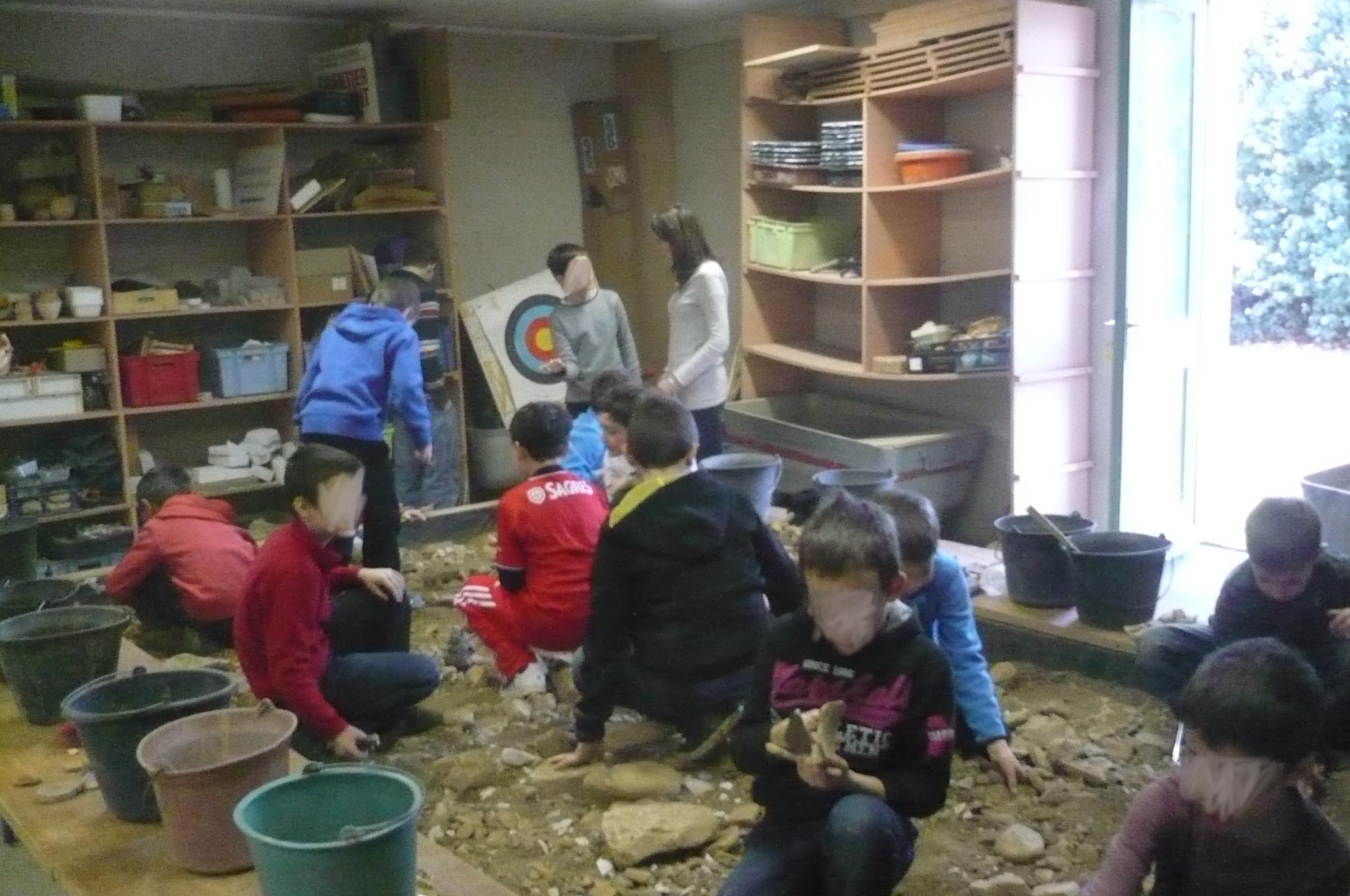 Atelier fouille archéologique