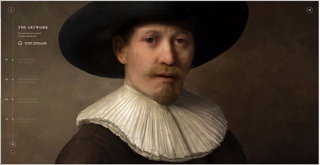 The Next Rembrandt par le collectif Obvious