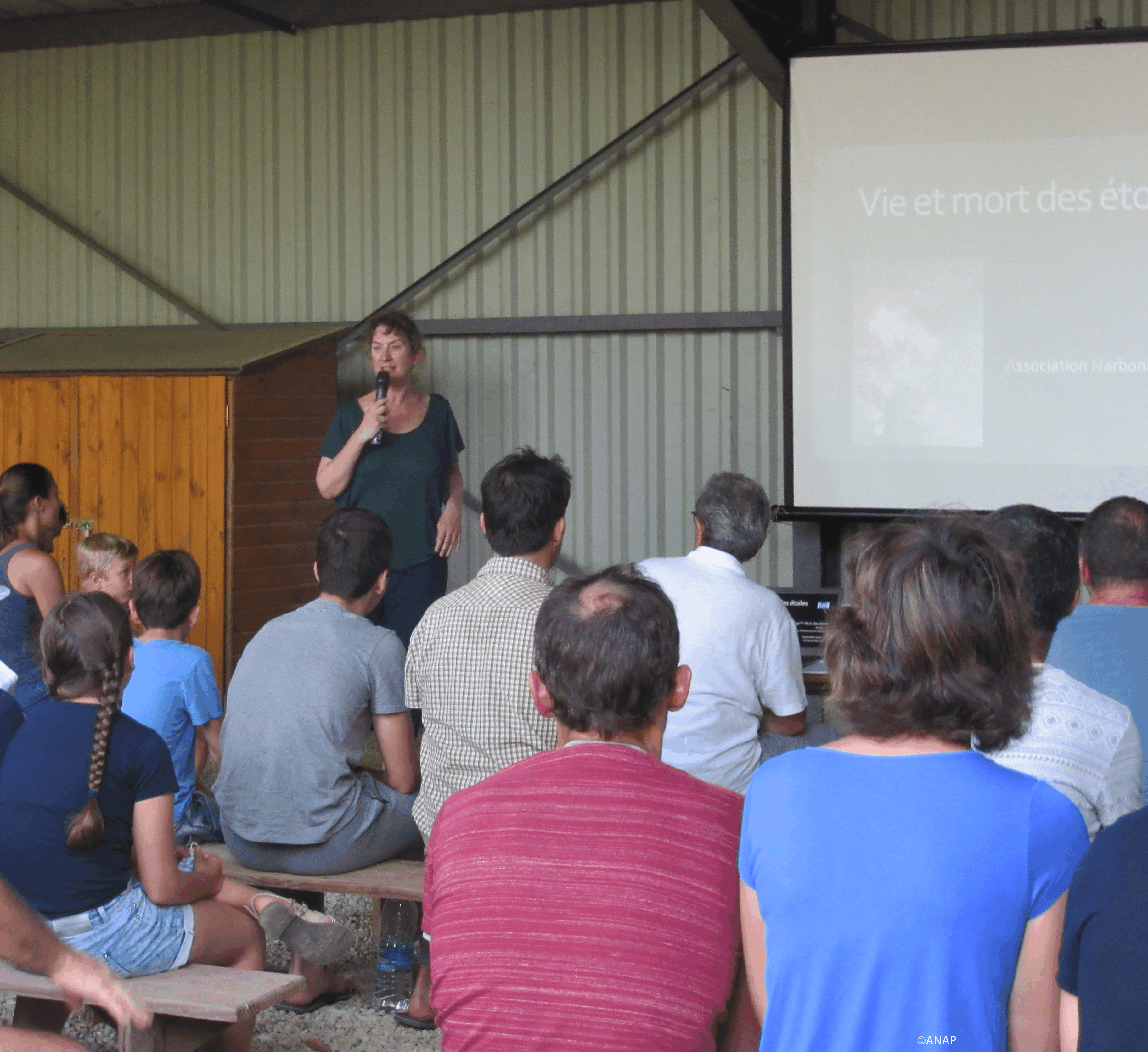 Conférence de Christine Mourlevat, Nuit des étoiles 2020, Amphoralis.